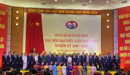 Đồng chí Viện trưởng Viện KSND quận Ba Đình tái cử  BCH Đảng bộ quận...